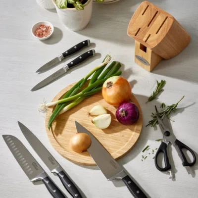 Cuisine::pro Artisan Licht 7 Piece Knife Block In Multi