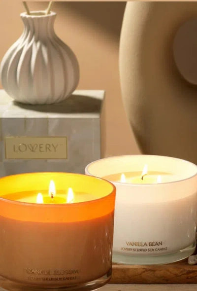 Lovery 3-wick Scented Candle Trio Gift Set In Multi