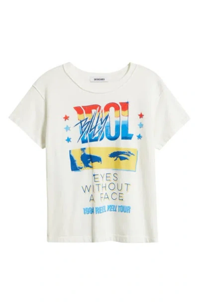 Daydreamer Billy Idol Eyes Without A Face Cotton Graphic T-shirt