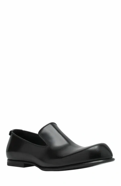 Lanvin Adonis Leather Loafers In Black