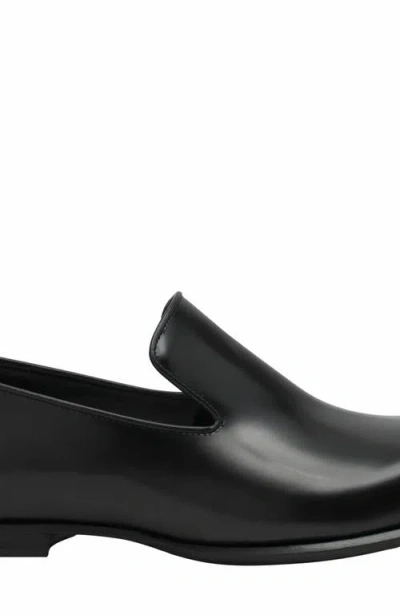 Lanvin Adonis Leather Loafers In Black
