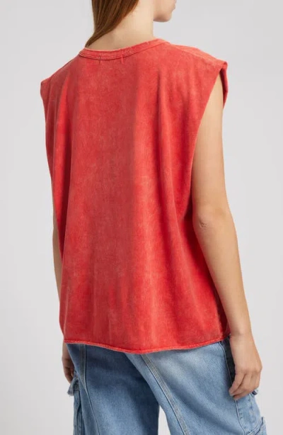 Daydreamer Johnny Cash Cotton Graphic Muscle Tank