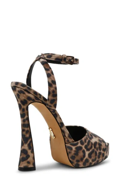 Steve Madden Sass Ankle Strap Platform Sandal In Multi