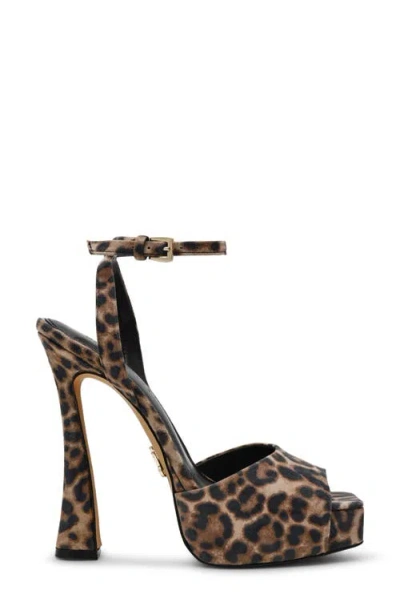 Steve Madden Sass Ankle Strap Platform Sandal In Multi