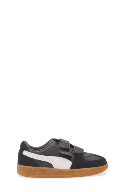Puma Palermo Leather Big Kids' Sneakers In Black