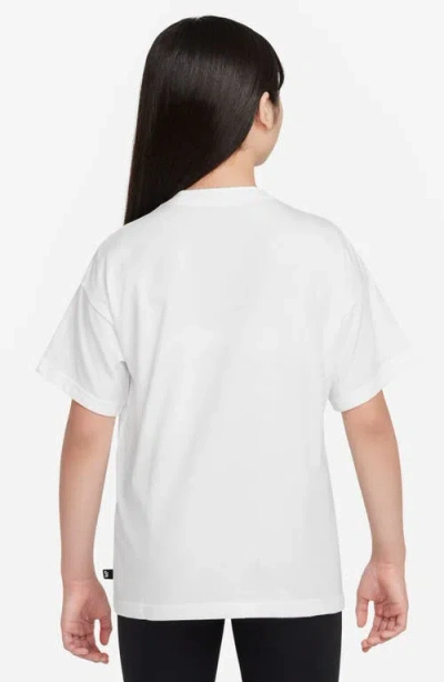 Nike Kids' Sb Graphic T-shirt In White