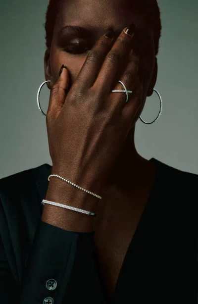 Bony Levy Audrey Diamond Inside Out Hoop Earrings