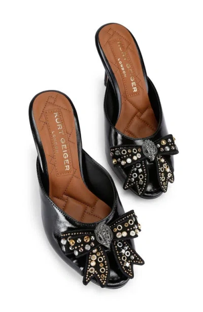 Kurt Geiger London Belgravia Stud Bow Slide Sandal