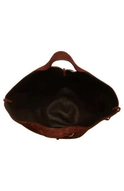 Mansur Gavriel Soft M Suede Hobo Bag
