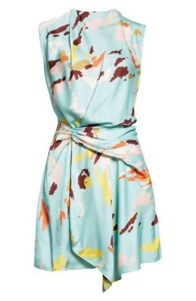 A.l.c . Dion Sleeveless Dress In Blue