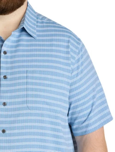 Synrgy By Dxl Big & Tall Plaid Microfiber Sport Shirt