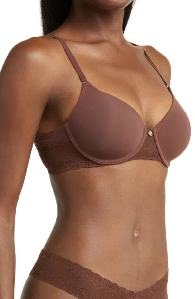 Natori Bliss Perfection Comfort T-shirt Bra In Brown