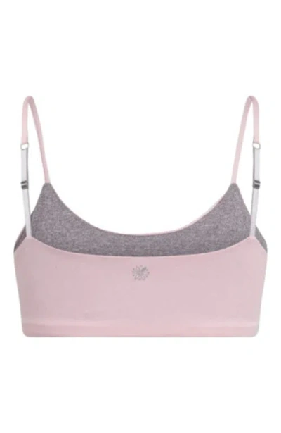 Bleuet Bleum Padded Reversible Girls Bralette In Pink