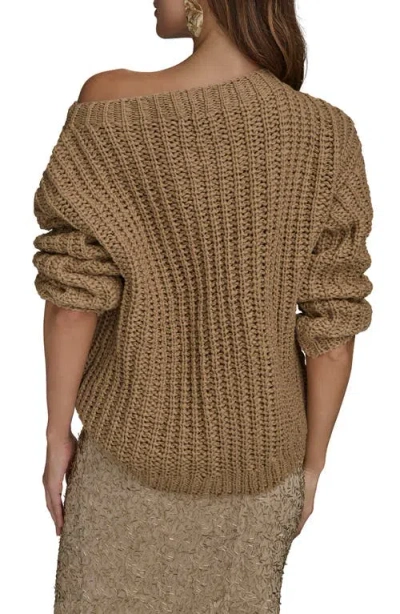 Donna Karan New York Open Stitch Sweater