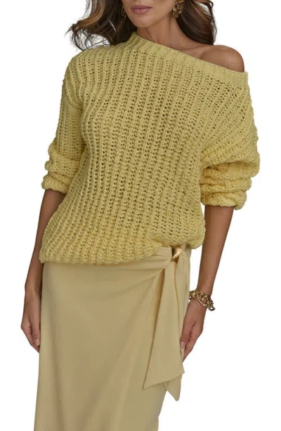 Donna Karan New York Open Stitch Sweater
