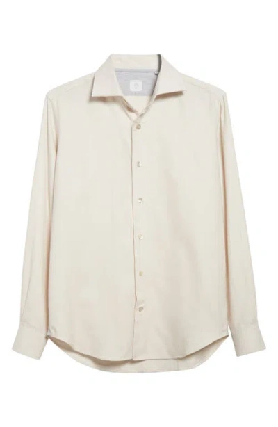 Eleventy Dandy Button-up Shirt In Neutral