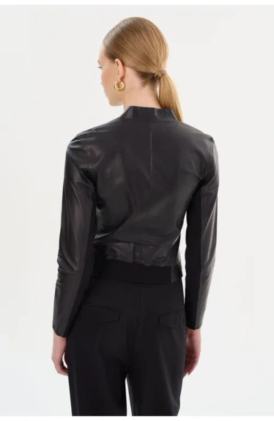 Lamarque Chapin | Reversible Leather Bomber