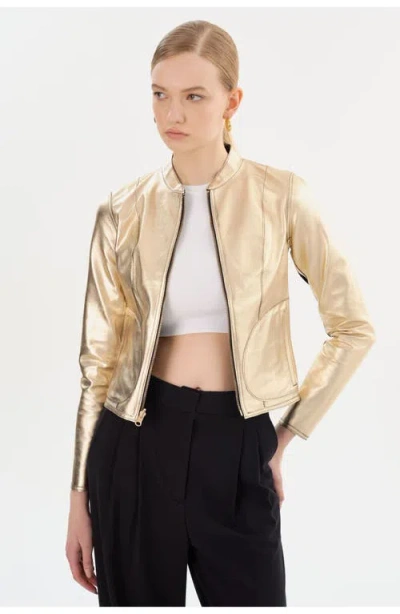 Lamarque Chapin | Reversible Leather Bomber