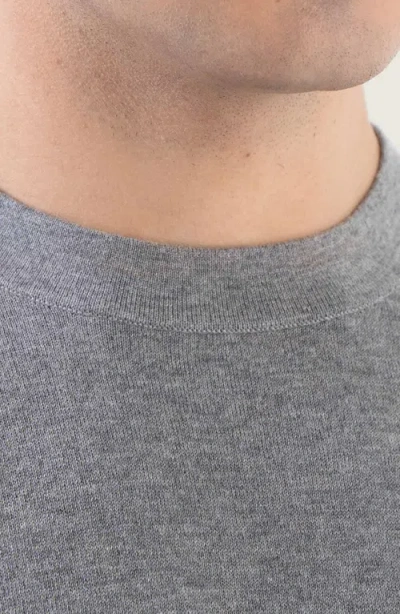 Italic Thomas Featherlight Tee Shirt In Gray