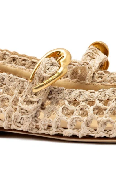 Larroude Larroudé Verona Macrame Ballet Flat