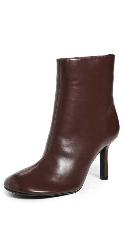 Schutz Brielle Booties Root Brown In Multi