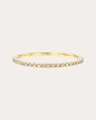 Zoe Lev Women's 14k Gold Diamond Eternity Ring