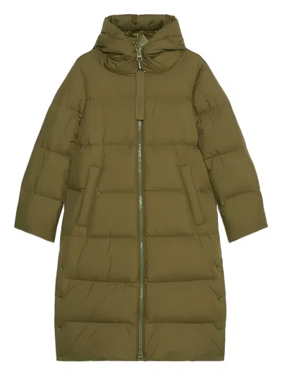 Marc O'polo Hooded Puffer Coat In Green