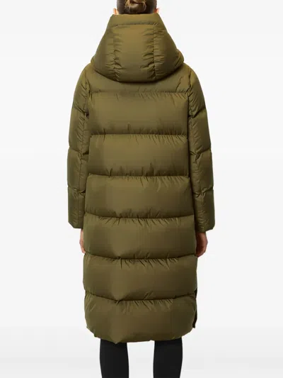 Marc O'polo Hooded Puffer Coat In Green