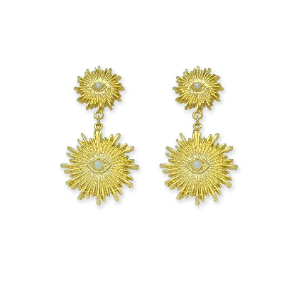 Eunoé Women's Gold Helen Earrings