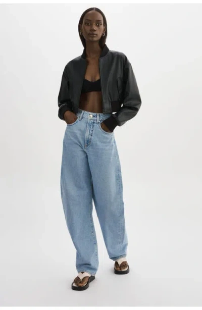 Lamarque Evelin Faux-leather Bomber Jacket