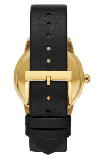 Tory Burch Gigi Leather Watch & Top Rings Set, 36mm