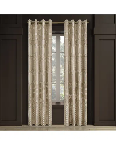 Royal Court Olympus Grommet Panel Pair, 50" X 84" In Neutral