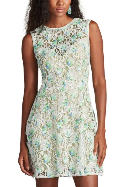 Tadashi Shoji Pyla 3d Floral Embroidered Mini Dress