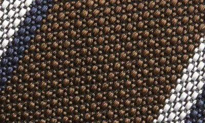 Thom Browne Classic Shadow Stripe Silk Tie