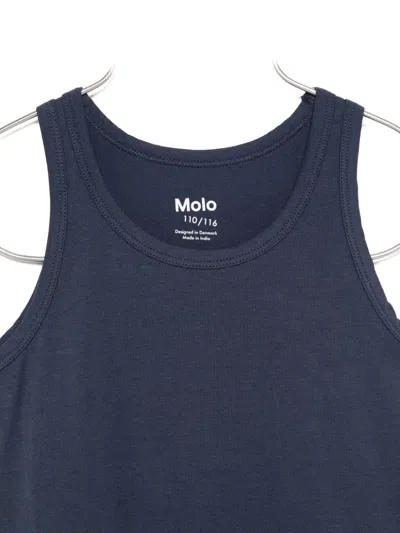 Molo Jersey Vest Top In Blue