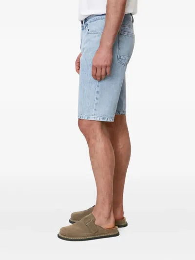 Marc O'polo Distressed Denim Shorts In Blue
