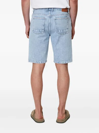 Marc O'polo Distressed Denim Shorts In Blue