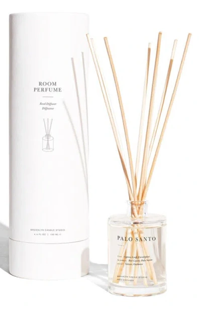 Brooklyn Candle Studio Palo Santo Reed Diffuser In Transparent