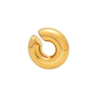 Outofoffice Men's Yellow Evo Ear Cuff Statement Lightweight Earring