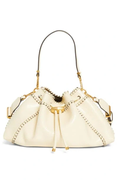 Jimmy Choo Bon Bon Fringe East/west Bucket Bag