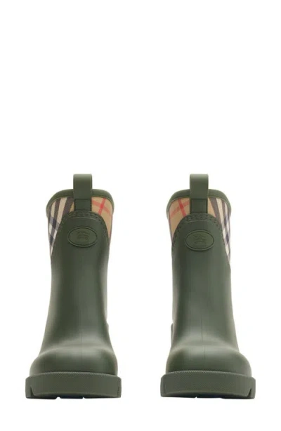 Burberry Marsh Stamp Heel Rain Boots