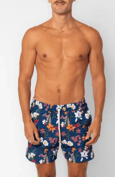 Leisure Lab Costal Bloom Swim Trunk