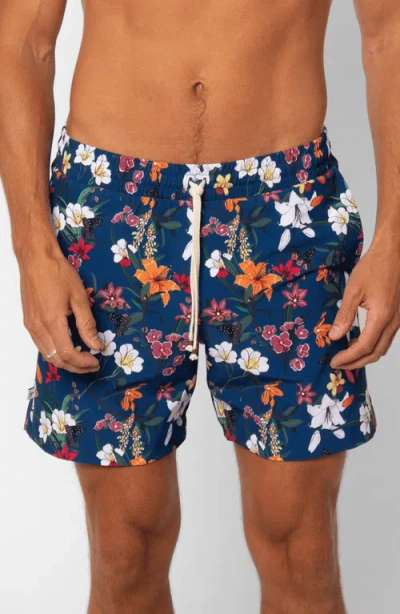 Leisure Lab Costal Bloom Swim Trunk