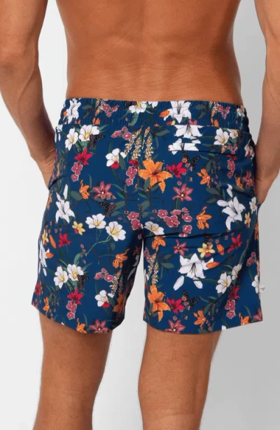 Leisure Lab Costal Bloom Swim Trunk