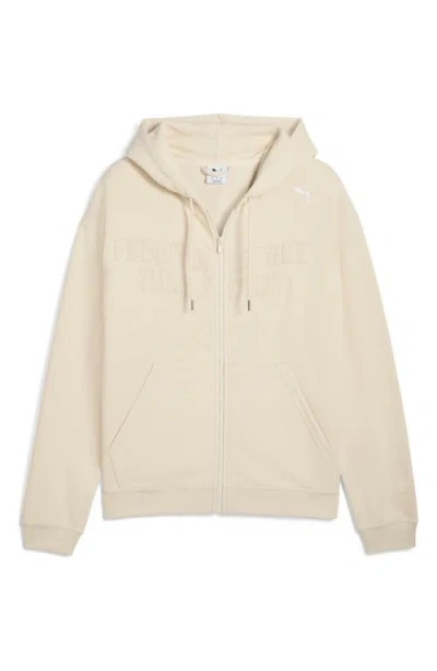 Puma Porsche League Zip Hoodie In Neutral