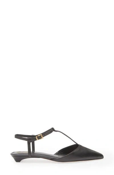 Vince Camuto Varena Ankle Strap Pointed Toe Flat