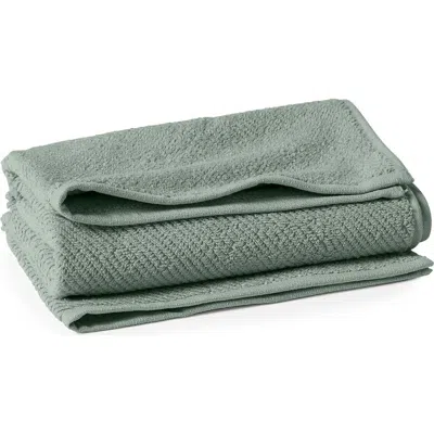 Coyuchi Air Weight® Organic Cotton Hand Towel In Blue