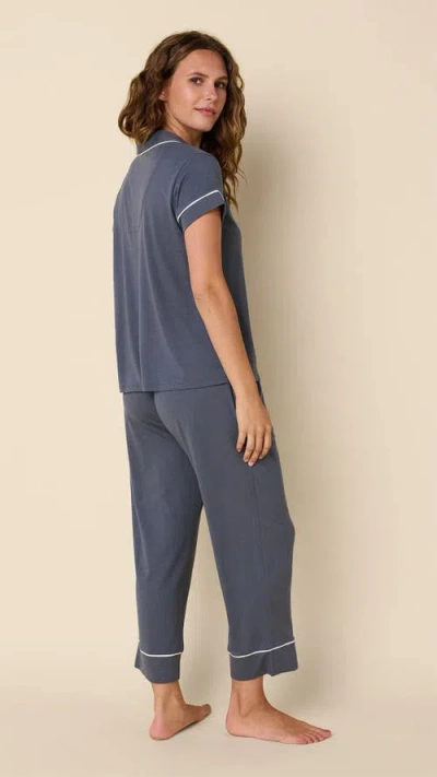 The Cat's Pajamas Pima Knit Capri Pajama Set