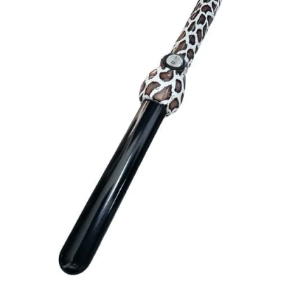 Jose Eber Clipless Curling Iron 1" (25mm) Giraffe, Tourmaline Ceramic Barrel