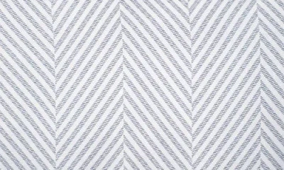 Domani Home Leze Blue 3 Piece Crib Duvet Set In Pouch In White